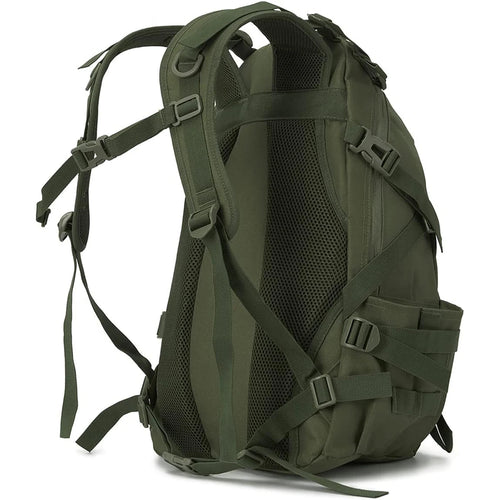 40L Tactical Backpack for Men Camping Hiking Backpacks Reflective Outdoor Travel Bags Survival Molle Climbing Rucksack Bag